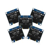Módulo De Display OLED Branco De 0,96 Polegadas 128X64 I2C SSD1306 Tela LCD Para Arduino Módulo De Display OLED Branco De 0,96 Polegadas 128X64 I2C SSD1306 Tela LCD Para Arduino