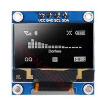 Módulo De Display OLED Branco De 0,96 Polegadas 128X64 I2C SSD1306 Tela LCD Para Arduino