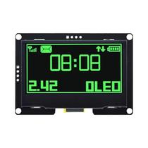 Módulo De Display OLED Branco E Amarelo 128x64, Tela LCD De 2,42 Polegadas, Serial IIC I2C SPI Para Módulo De Display OLED Branco E Amarelo 128x64, Tela LCD De 2,42 Polegadas, Serial IIC I2C SPI Para