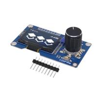 Módulo De Display OLED Branco E Azul De 1,3 Polegadas DIYUSER Com Encoder Rotativo EC11 Interface
