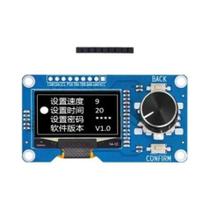 Módulo De Display OLED Branco E Azul De 1,3 Polegadas DIYUSER Com Encoder Rotativo EC11 Interface