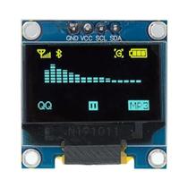 Módulo De Display OLED De 0,96 Polegadas Branco Azul Amarelo SPI IIC I2C 128X64 Para Arduino LCD LED