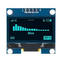 Módulo De Display OLED De 1.3 Polegadas Cor Branca E Azul SH1106 128X64 IIC I2C Tela LCD LED