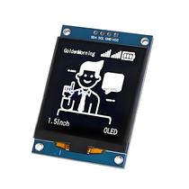 Módulo De Display OLED De 1,5 Polegadas 128x128 Pixels Driver SH1107 I2C Para Arduino ESP32