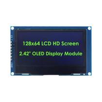 Módulo De Display OLED LCD De 2.4 Polegadas 128x64 Com Interface IIC I2C SPI De 4 Pinos Para Arduino