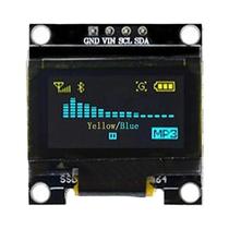 Módulo De Display OLED LCD De Dupla Cor Amarelo E Azul 128X64 Para Arduino 0.96 I2C IIC Comunicação Módulo De Display OLED LCD De Dupla Cor Amarelo E Azul 128X64 Para Arduino 0.96 I2C IIC Comunicação