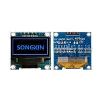 Módulo De Display OLED SSD1306 128x64 Branco Azul Amarelo IIC I2C Placa De Tela LCD Para Arduino