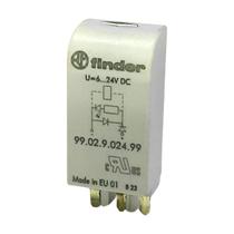 Módulo de encaixe com led e diodo flyback