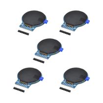 Módulo De Exibição LCD TFT Redondo De 1,28 Polegadas RGB 240x240 GC9A01 Driver 4 Fios SPI Para Módulo De Exibição LCD TFT Redondo De 1,28 Polegadas RGB 240x240 GC9A01 Driver 4 Fios SPI Para