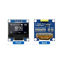 Módulo De Exibição OLED De 128x64 Pixels Tela I2C SSD1306 De 0,96 Polegadas Para Arduino Raspberry