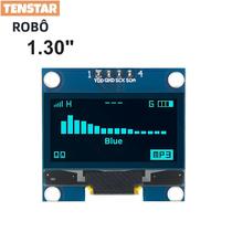 Módulo De Exibição OLED De 1,3 Polegadas Branco Azul 128X64 SH1106 IIC I2C Para Arduino LCD LED