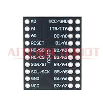 Módulo De Extensão De E/S Com Interface I2C De 16 Bits MCP23017 Para Arduino C51, Placa De
