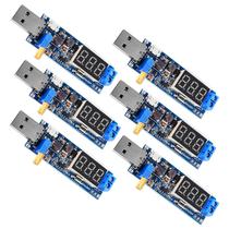 Módulo de fonte de alimentação XIITIA 6pcs USB Buck Boost Converter