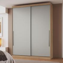 Módulo de Guarda Roupa 2 Portas 2 Gavetas Angelin e Niquel Elegance