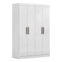 Modulo de Guarda Roupas Para Quarto 4 Portas e 2 Gavetas Madrid Maxel Modulo de Guarda Roupas Para Quarto 4 Portas e 2 Gavetas Madrid Maxel