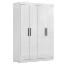 Modulo de Guarda Roupas Para Quarto 4 Portas e 2 Gavetas Madrid Maxel