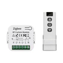 Módulo De Interruptor De Cortina Inteligente WiFi Zigbee RF433 Para Persianas Motorizadas, Funciona