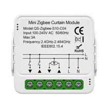 Módulo De Interruptor De Cortina Inteligente WiFi Zigbee RF433 Para Persianas Motorizadas,