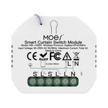 Módulo De Interruptor De Cortina Inteligente ZigBee RF433 Para Persianas Motorizadas 2MQTT Smart Módulo De Interruptor De Cortina Inteligente ZigBee RF433 Para Persianas Motorizadas 2MQTT Smart
