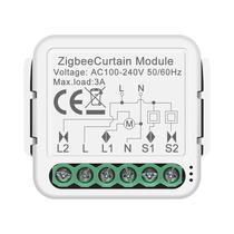 Módulo De Interruptor De Cortina Inteligente ZigBee WiFi RF433 Para Motor De Persiana Elétrica Módulo De Interruptor De Cortina Inteligente ZigBee WiFi RF433 Para Motor De Persiana Elétrica