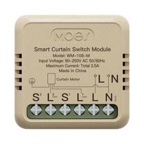Módulo De Interruptor De Cortina Smart WiFi ZigBee Mini Controle Remoto Por App Funciona Com Alexa
