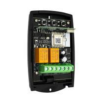 Módulo De Interruptor De Relé Abridor De Porta De Garagem Inteligente Zigbee De 2 Canais Funciona
