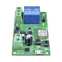 Módulo De Interruptor De Relé Com Controle Remoto WiFi 433MHZ, Bloqueio Automático, Casa