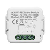 Módulo De Interruptor Dimmer WiFi Inteligente, Controle Remoto Pelo APP Tuya Smartlife, Controle Por