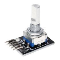 Módulo De Interruptor Encoder Rotativo 360 Graus 5V Kit De Botão Potenciômetro HW-040 Placa De Módulo De Interruptor Encoder Rotativo 360 Graus 5V Kit De Botão Potenciômetro HW-040 Placa De