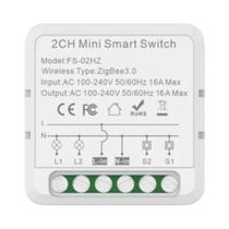 Módulo De Interruptor Inteligente Tuya WIFI Zigbee 2-Gang 16A Com Controle Por Voz Alexa Google Home Módulo De Interruptor Inteligente Tuya WIFI Zigbee 2-Gang 16A Com Controle Por Voz Alexa Google Home