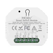 Módulo De Interruptor Inteligente Wi-fi, 2 Gang, Temporizador De Relé, Alexa, Google Home, Apple,
