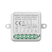 Módulo De Interruptor Inteligente Wi-fi, Disjuntor De Relé, Controle Sem Fio, Siri, Alexa, Google