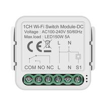Módulo De Interruptor Inteligente Zigbee Wifi 5a, Contato Seco, Relé Disjuntor Diy, Dc 12/24v