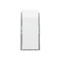 Modulo de Interruptor Paralelo Soprano Branco Para Moveis 10A/250V - Linha Brava Moveis