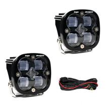 Módulo de Luz Auxiliar LED Baja Designs Squadron SAE com 2 LEDs Módulo de Luz Auxiliar LED Baja Designs Squadron SAE com 2 LEDs