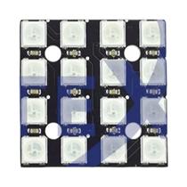 Módulo De Matriz LED RGB WS2812 5050 4x4 8x8 16x16 Para Arduino, Lâmpada De Direção Em Cores