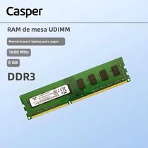 Módulo de Memória RAM DDR3 8GB 1600MHz - Casper Verde - Para PC, Trabalho e Jogos