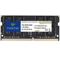 Módulo de memória RAM Timetec 16GB DDR4 2666MHz 260 Pin Módulo de memória RAM Timetec 16GB DDR4 2666MHz 260 Pin
