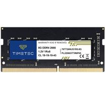 Módulo de memória RAM Timetec 8GB DDR4 2666MHz 260 Pin Módulo de memória RAM Timetec 8GB DDR4 2666MHz 260 Pin