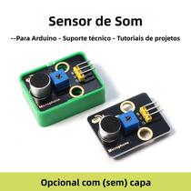 Módulo De Microfone Com Sensor De Som Para Projetos DIY Com Arduino Compatível Com Blocos Lego Módulo De Microfone Com Sensor De Som Para Projetos DIY Com Arduino Compatível Com Blocos Lego