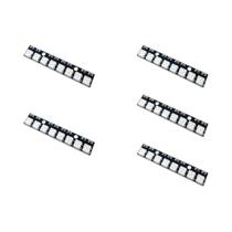Módulo De Painel De Luz LED RGB 8*1Bit 8 Bit 5V WS2812B WS2811 5050 Para Arduino Luzes De 8 Canais