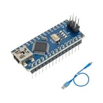 Módulo De Placa De Desenvolvimento PCB Compatível Com Arduino Nano 3.0 Atmega328 Sem USB V3.0