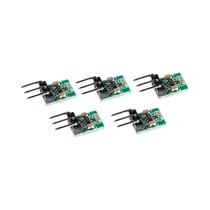 Módulo De Potência Mini DC-DC Buck Boost 1.8V 3V 3.7V 5V Para 3.3V, Redutor De Tensão Com Baixo