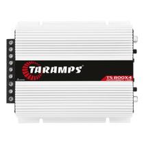 Modulo de Potencia Taramps TS800X4 800W RMS 4 Canais 2 OHMS 12,6VDC