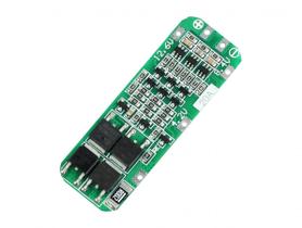 Modulo de protecao para baterias 18650 3s 20a 12v hx-3s-fl20