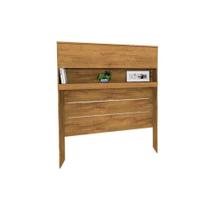 Módulo de Quarto Armário Ponte Aéreo Casal Gold Bari c/ 1 Porta Freijo Cumaru - Novo Horizonte