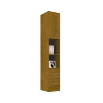 Módulo de Quarto Casal Criado 1 Porta e 3 Gavetas Luna Nature - Bianchi