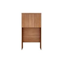 Módulo de Quarto Solteiro Armário Ponte Aéreo Rizon/Linea c/ 3 Portas Cumaru - Novo Horizonte Módulo de Quarto Solteiro Armário Ponte Aéreo Rizon/Linea c/ 3 Portas Cumaru - Novo Horizonte