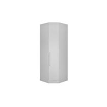 Módulo de Quarto Solteiro Closet Canto Oblíquo Rizon c/ 1 Porta Branco - Novo Horizonte