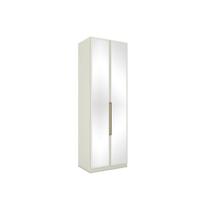 Módulo de Quarto Solteiro Guarda Roupa MC04 Seletto c/ 2 Portas e 3 Gavetas c/ Espelho Areia - Henn Módulo de Quarto Solteiro Guarda Roupa MC04 Seletto c/ 2 Portas e 3 Gavetas c/ Espelho Areia - Henn